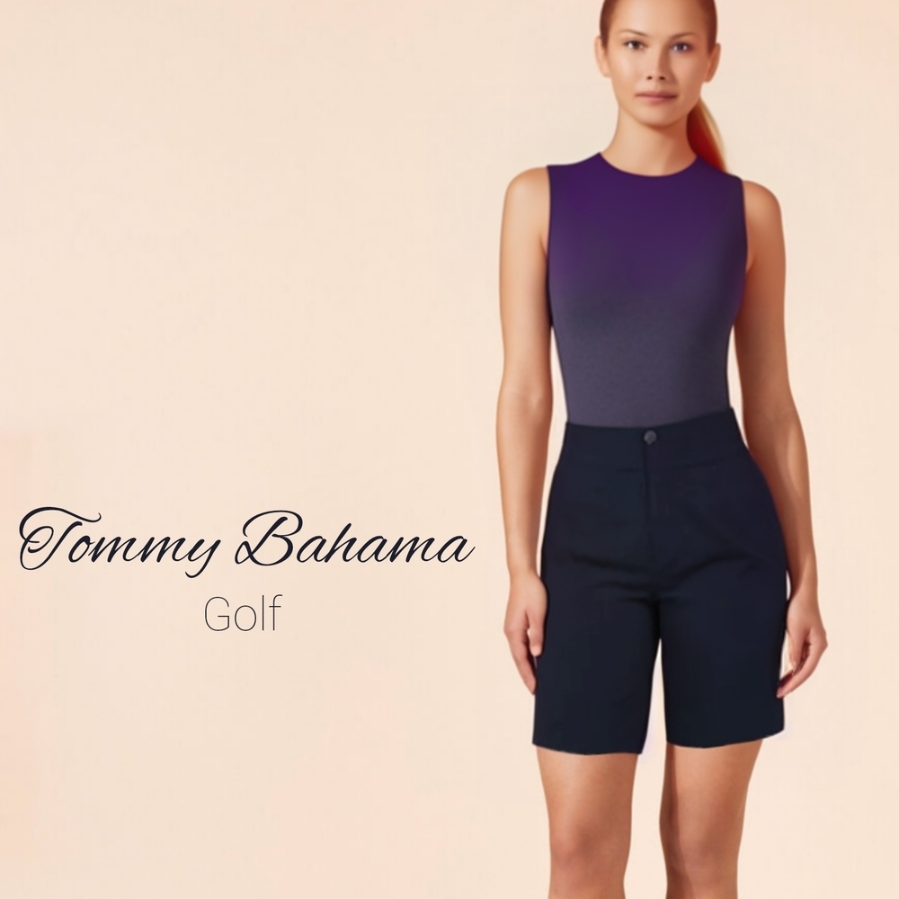 Tommy Bahama Golf Women's UPF-50 Bermuda 9" Shorts